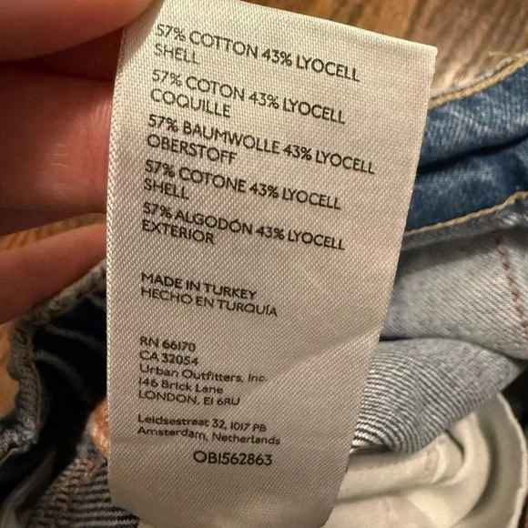 We The Free Marx Cargo Pants In Bluebell. - Picture 4 of 7